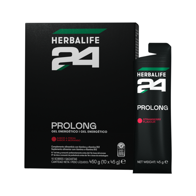 Prolong Gel Herbalife24® Morango 10 saquetas