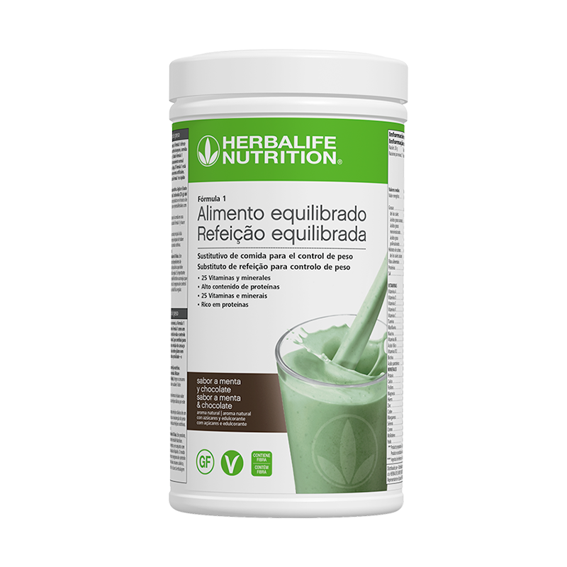 Fórmula 1 Sem Soja, Lactose e Glúten Herbalife Nutrition