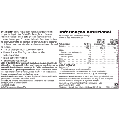 Beta Heart® Baunilha 229 g